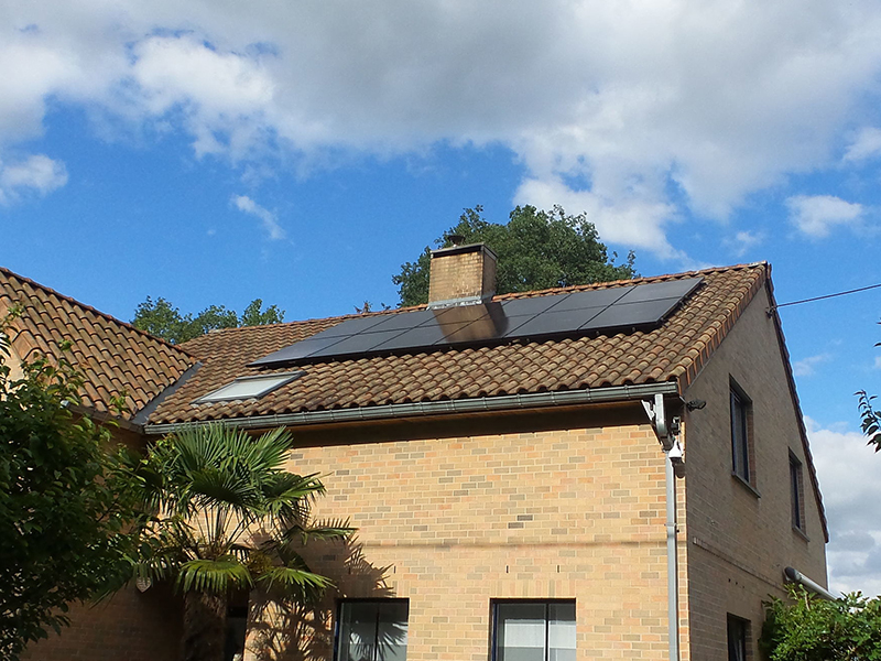 Installation panneaux photovoltaïques Sunpower X21 350 Black Energreen