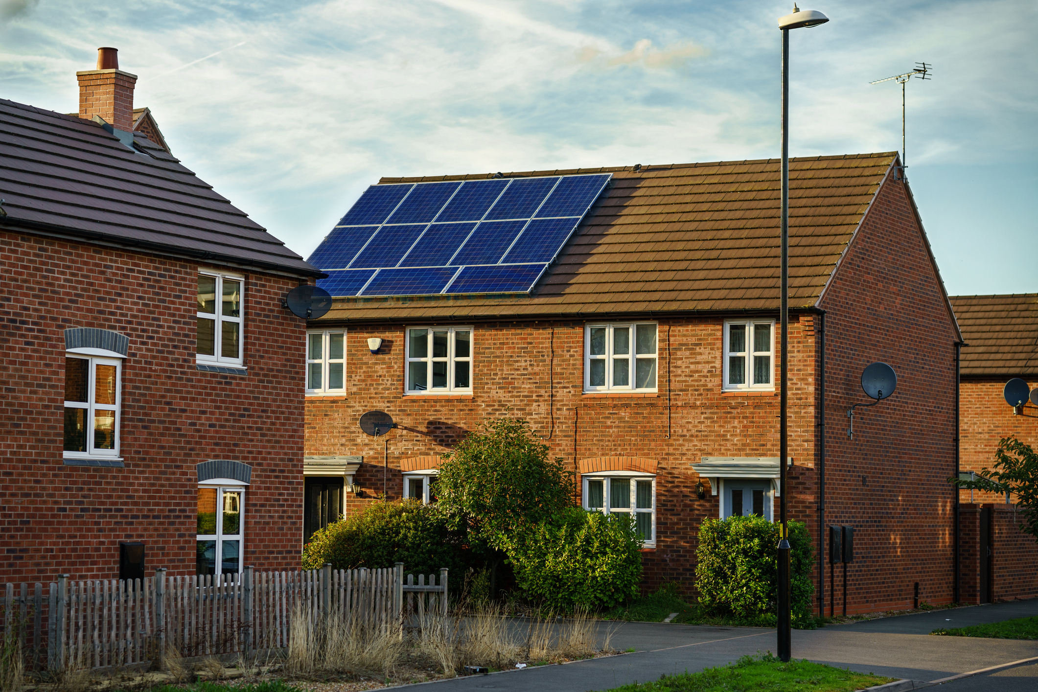 Overbelaste fotovoltaïsche paneleninstallatie Energreen