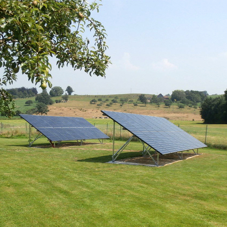 Installation panneaux photovoltaïques au sol Energreen