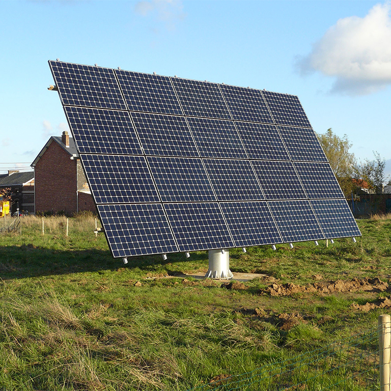 Fotovoltaïsche installatie zonnetracker Energreen