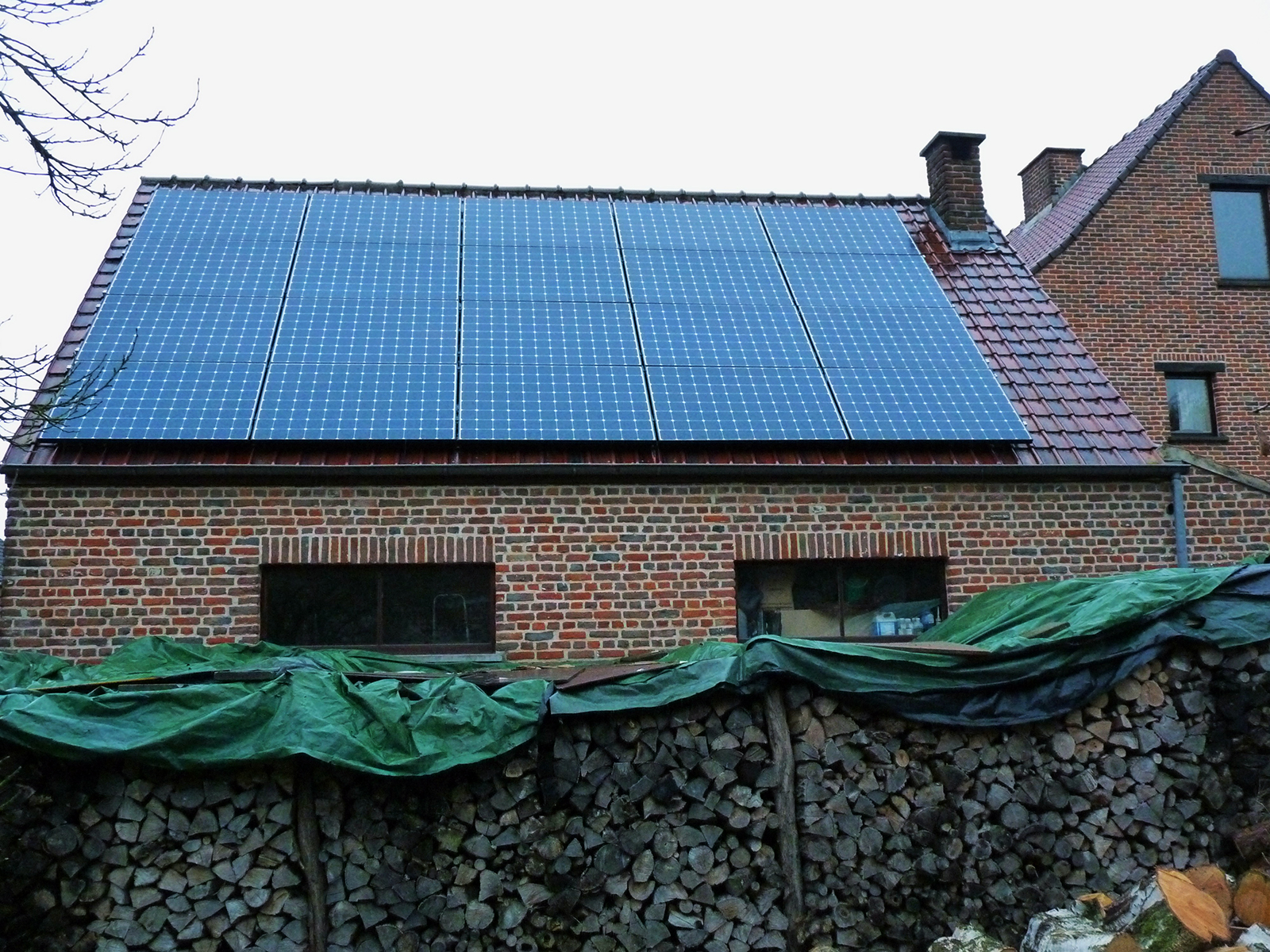 Installation panneaux photovoltaïques Sunpower Energreen