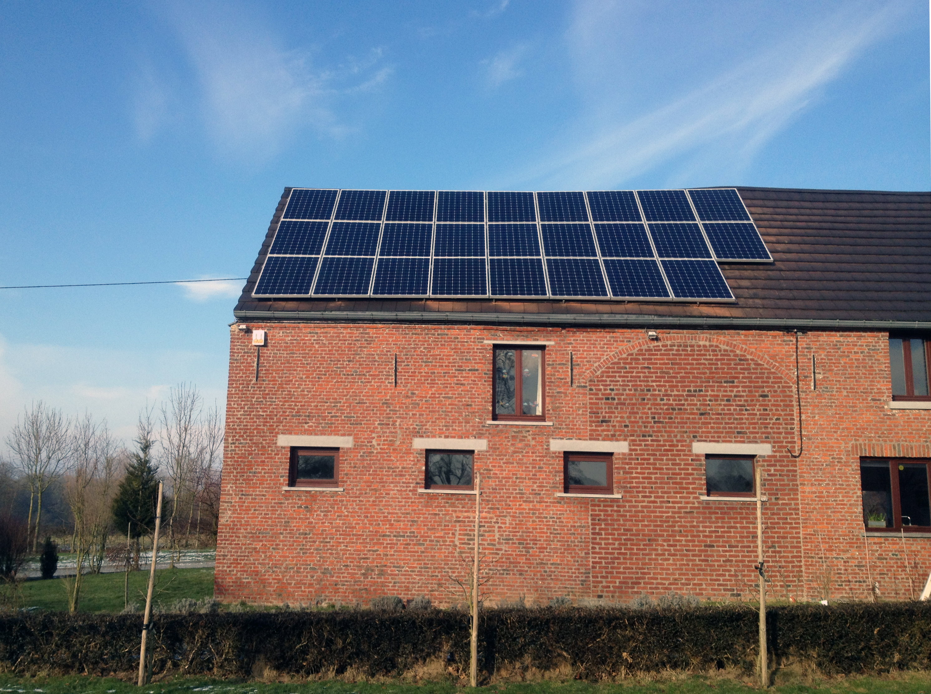 Fotovoltaïsche panelen installatie Energreen