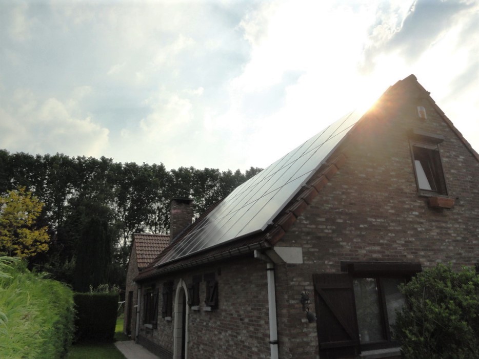 Fotovoltaïsche panelen installatie Energreen