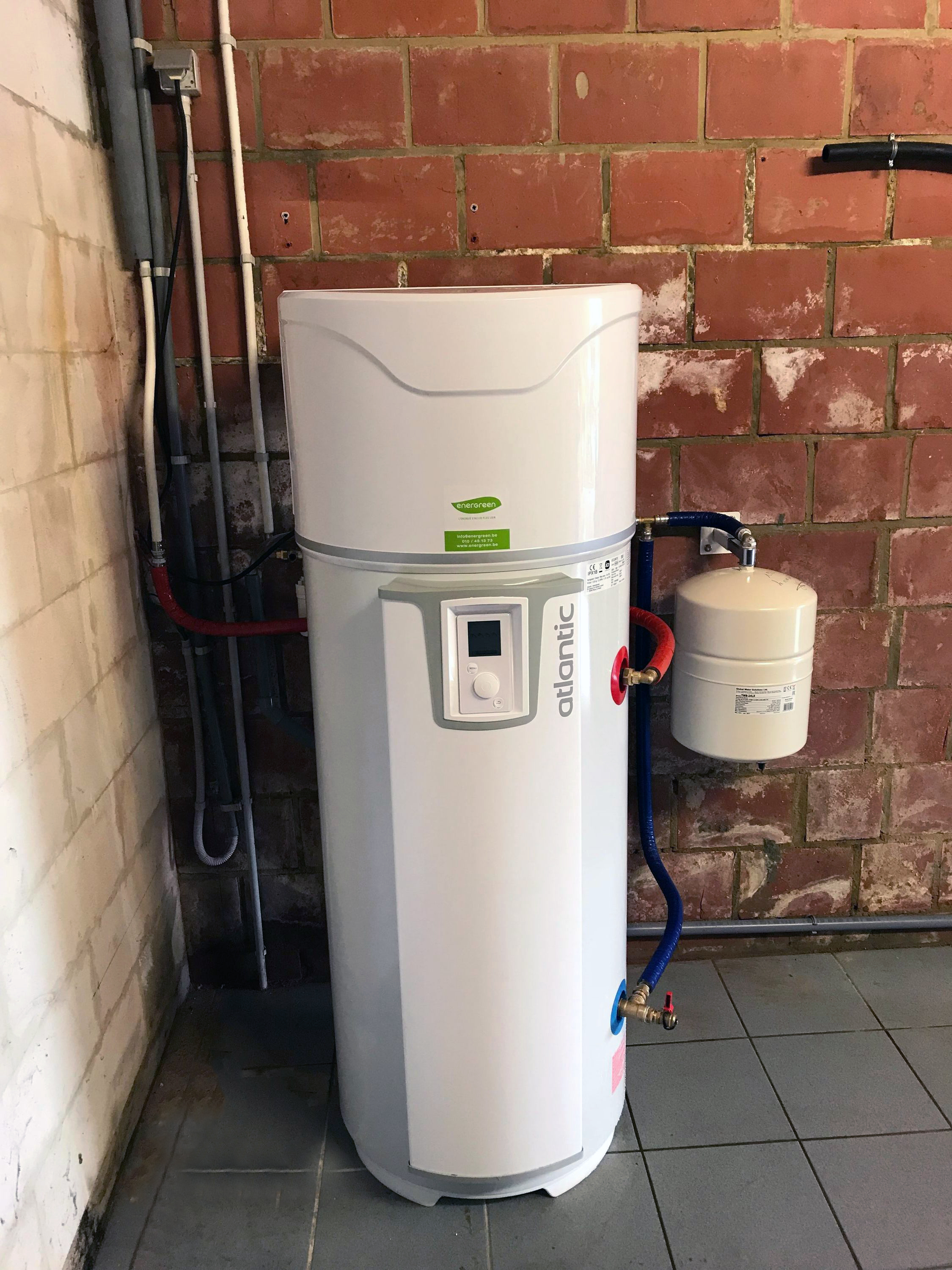 Installation boiler thermodynamique Atlantic Explorer Energreen