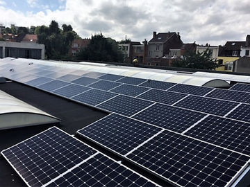 Installation photovoltaïque Sunpower toit plat Energreen