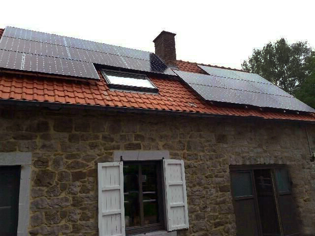 Installation panneaux photovoltaïques Sunpower Energreen