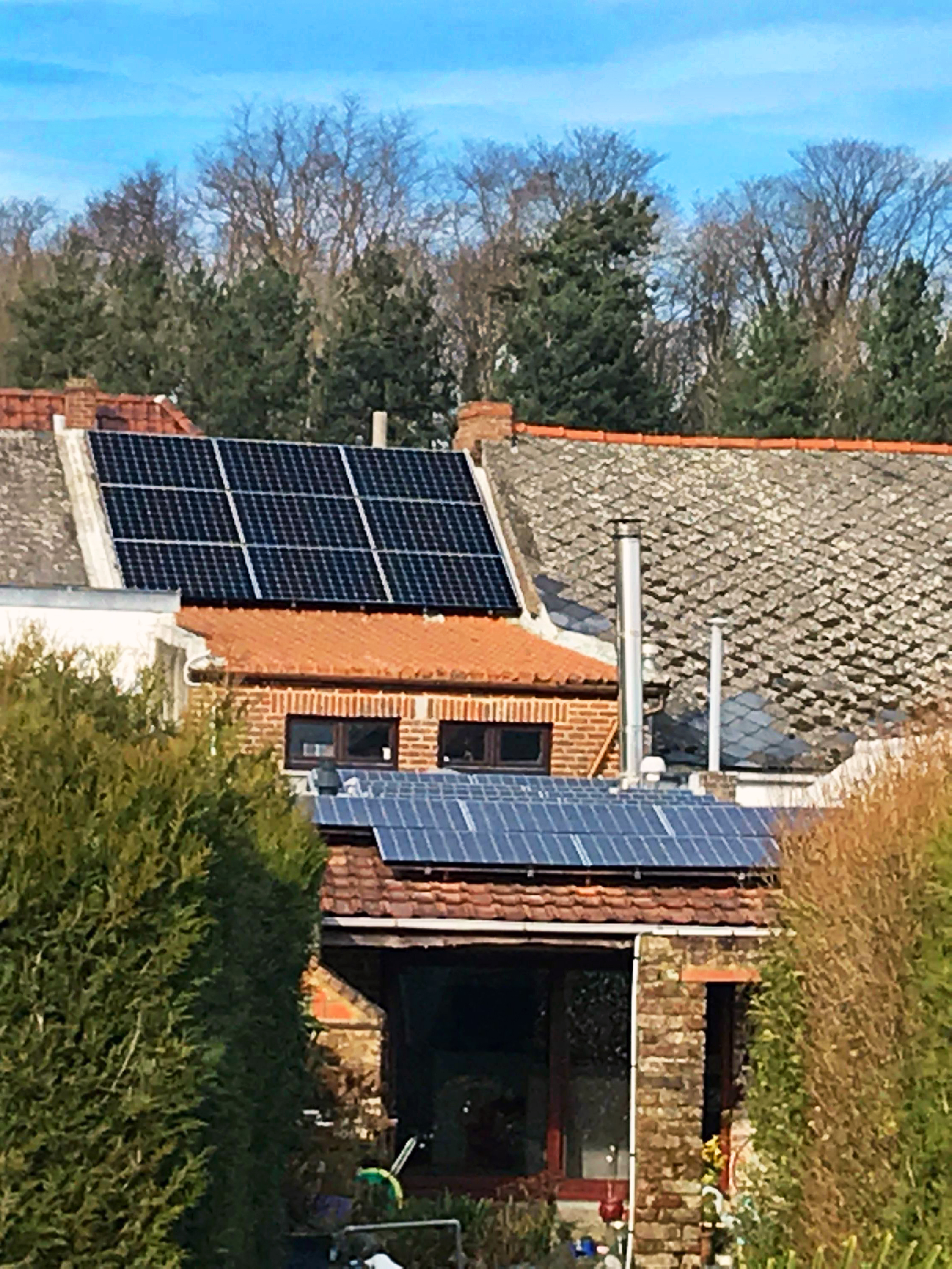 Installation panneaux photovoltaïques Sunpower Energreen