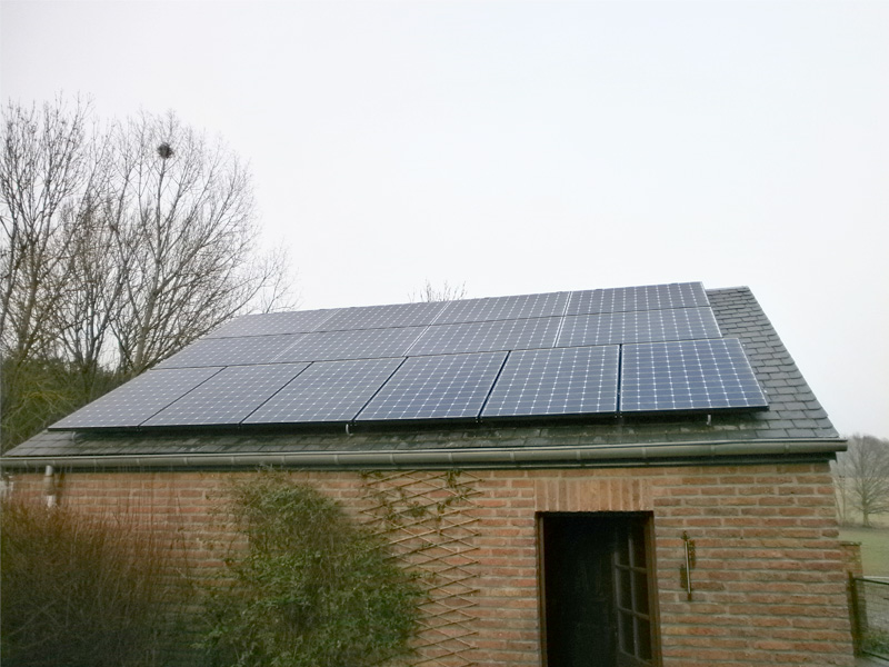 Installation panneaux photovoltaïques Sunpower E20 327 Energreen