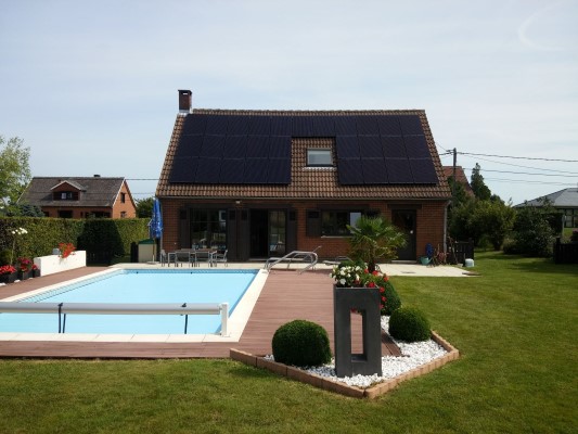 Installation panneaux photovoltaïques IBC Solar Full Black Energreen