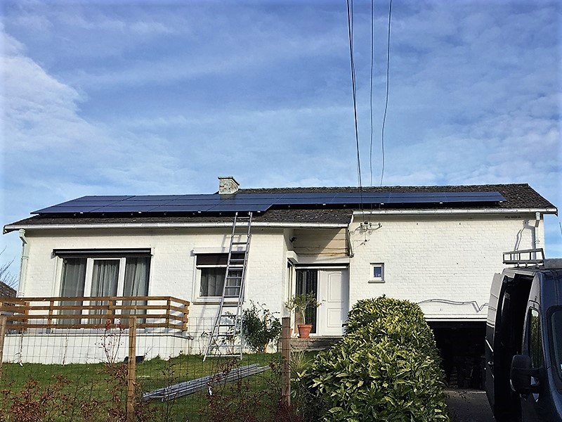 Installation panneaux photovoltaïques IBC Solar Full Black Energreen