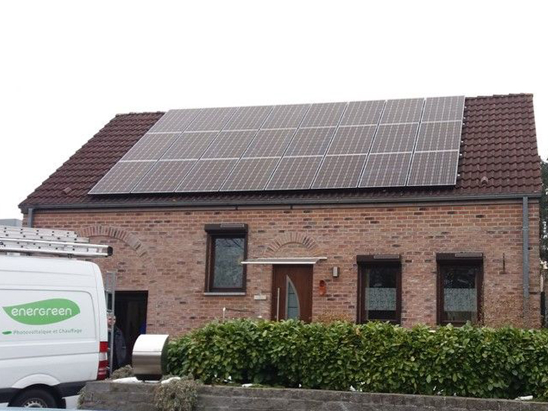 Installation panneaux photovoltaïques IBC Solar Energreen