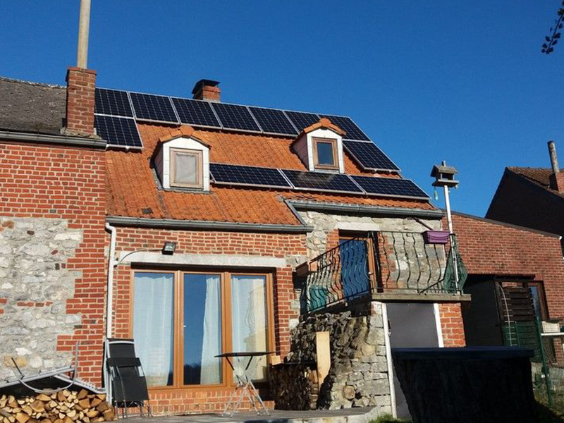 Fotovoltaïsche installatie IBC Solar Energreen