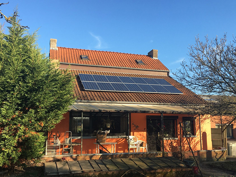 Installation panneaux photovoltaïques IBC Solar Energreen