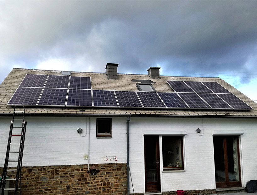 Installation panneaux photovoltaïques Jinko Eagle Energreen