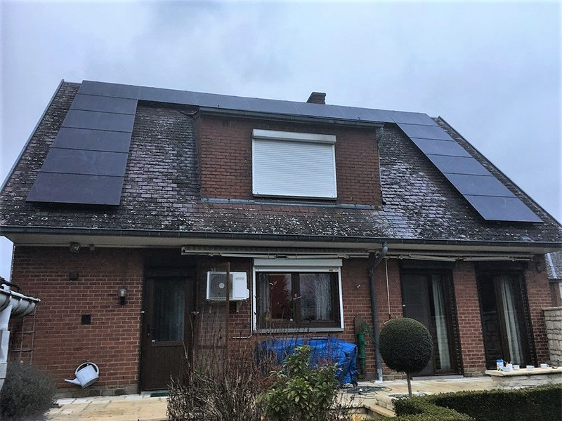 Installation panneaux photovoltaïques Sunpower E19 320 Black Energreen