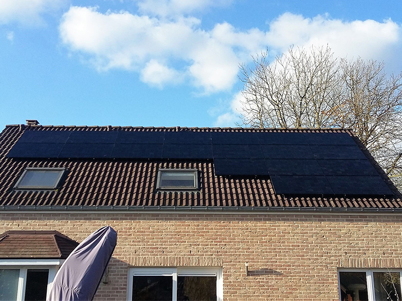 Fotovoltaïsche installatie Sunpower E19 320 Black Energreen