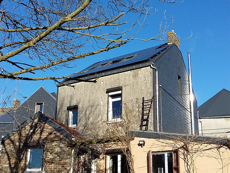 Installation panneaux photovoltaïques Sunpower E20 327 Energreen