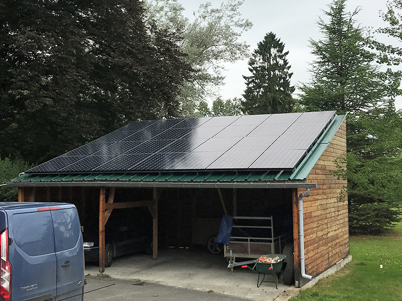 Installation panneaux photovoltaïques Sunpower E20 327 Energreen