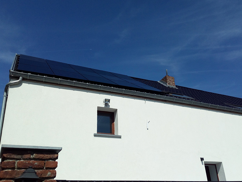 Installation panneaux photovoltaïques Sunpower X21 335 Black Energreen