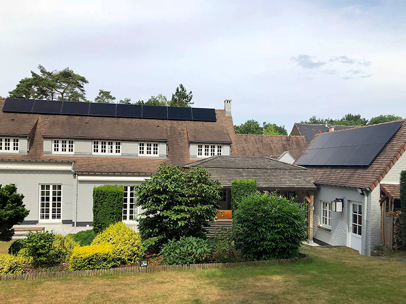 Installation panneaux photovoltaïques Sunpower X21 335 Black Energreen