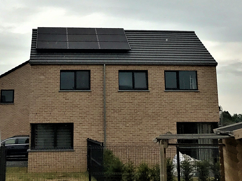 Fotovoltaïsche panelen installatie Talesun Black Energreen