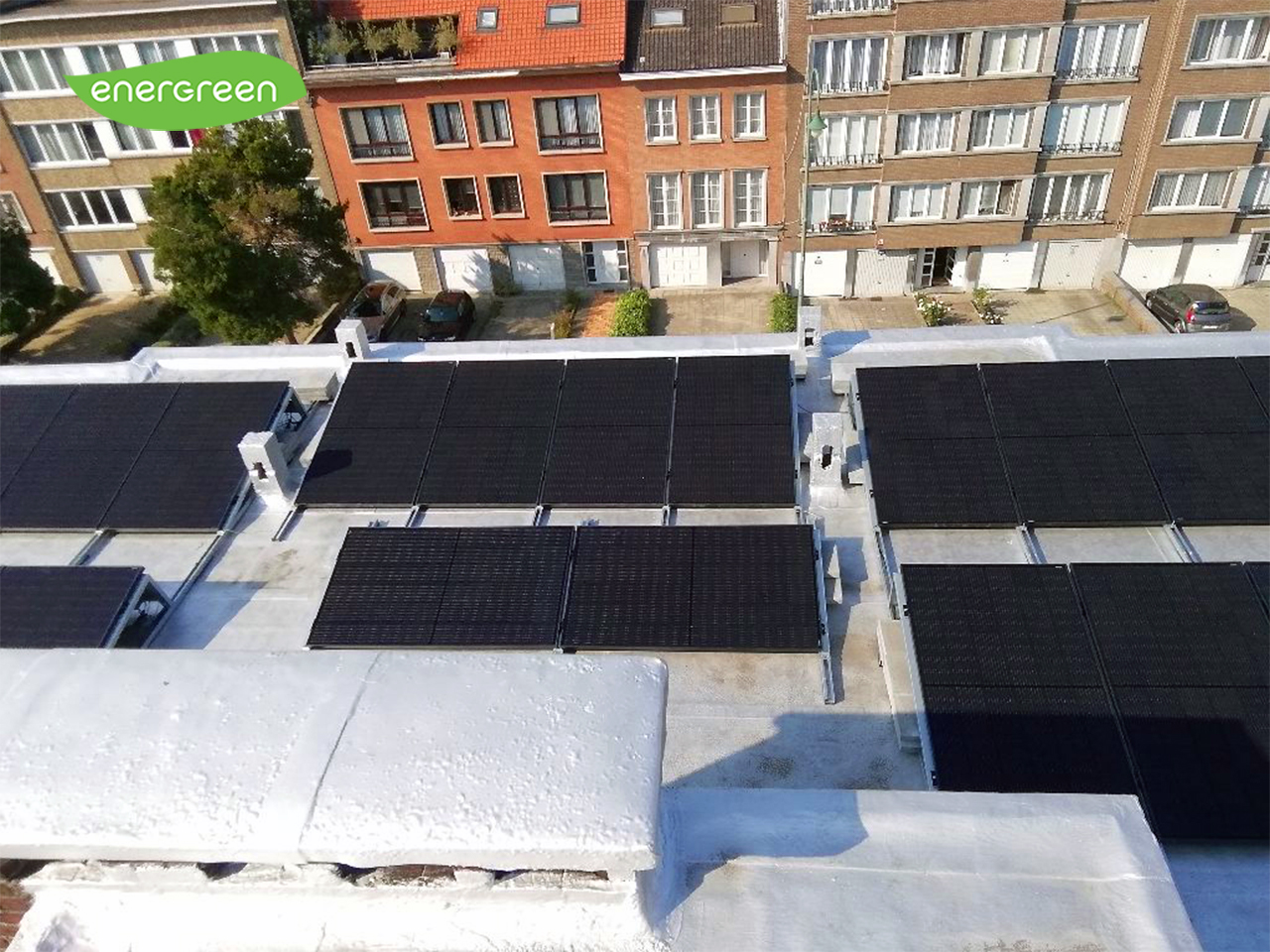 Installation panneaux photovoltaïques Label Black Energreen