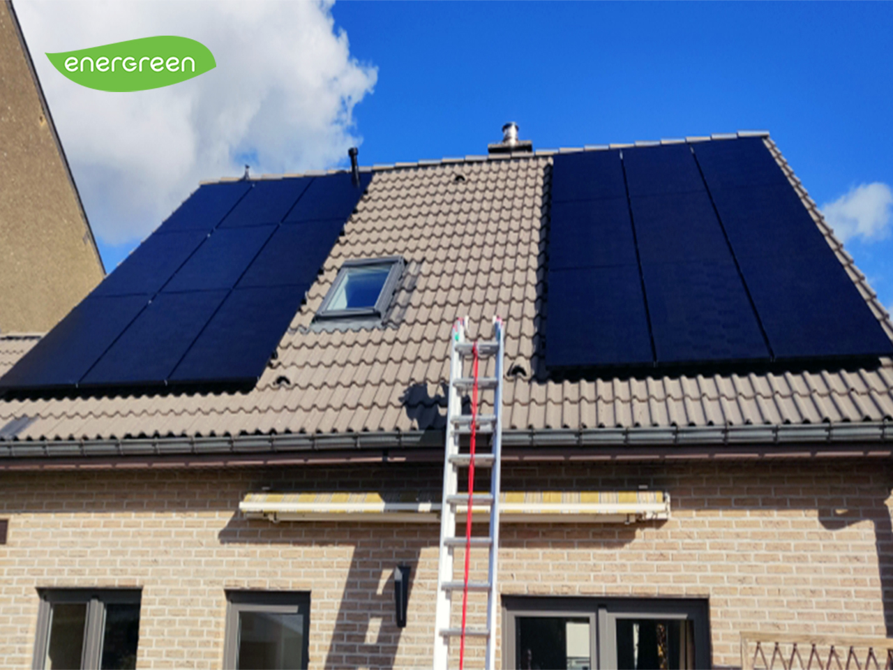 Installation panneaux photovoltaïques Sunpower Performance P3 325 Wc Black Energreen