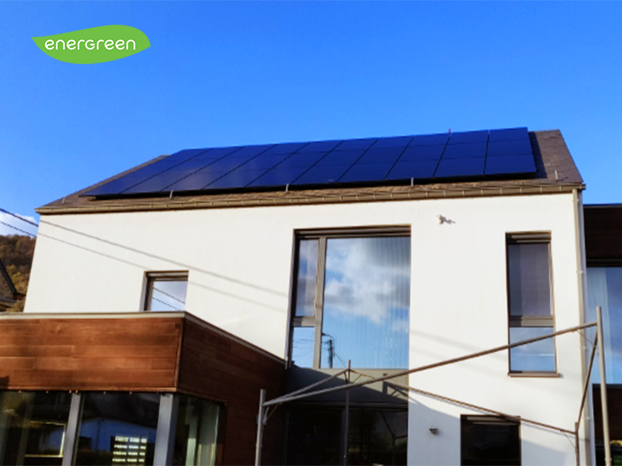 Installation panneaux photovoltaïques Sunpower Performance P3 325 Wc Black Energreen