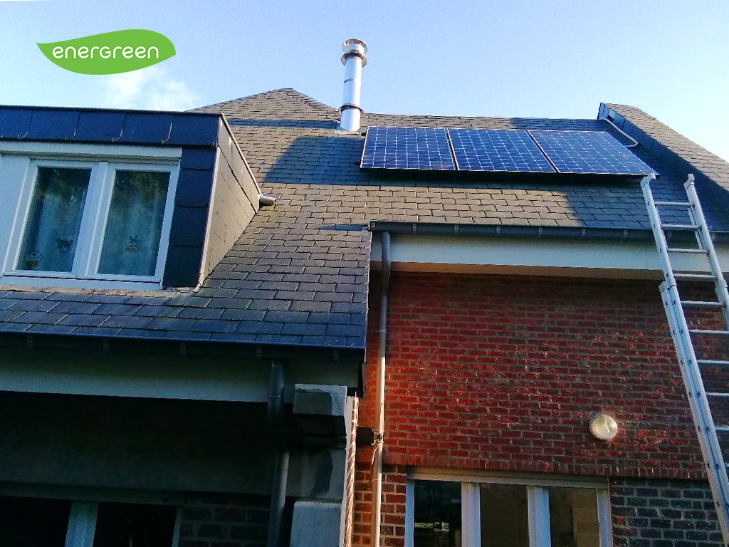 Installation panneaux photovoltaïques Sunpower Maxeon 3 395W Black Energreen