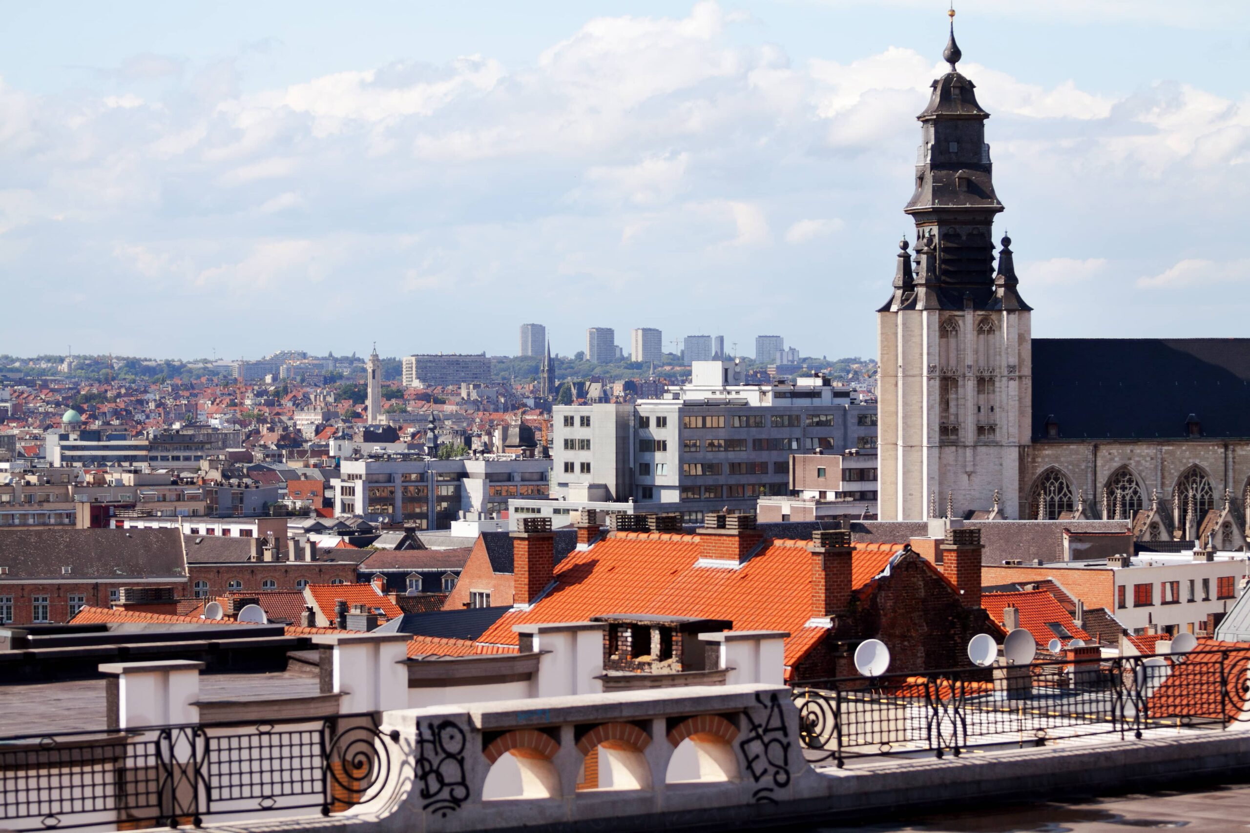 Bruxelles vu de la place Poelaert | Energreen