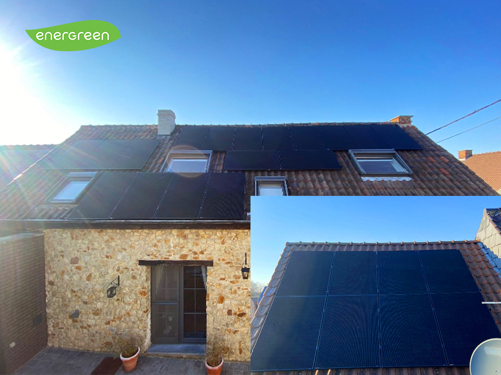 Installation panneaux solaires Belinus M7 Ultra Black 380W | Energreen