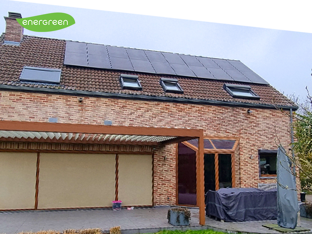 Installation panneaux solaires Belinus M7 Ultra Black 380W | Energreen