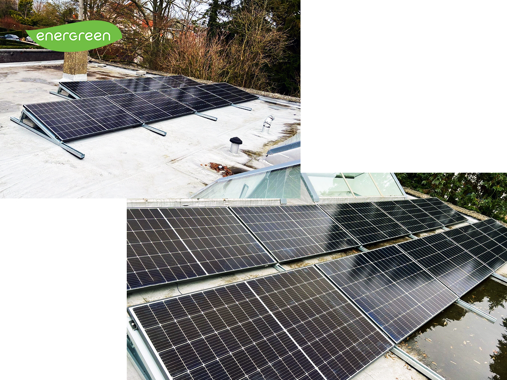 Installation panneaux solaires JNL 410W BLK | Energreen