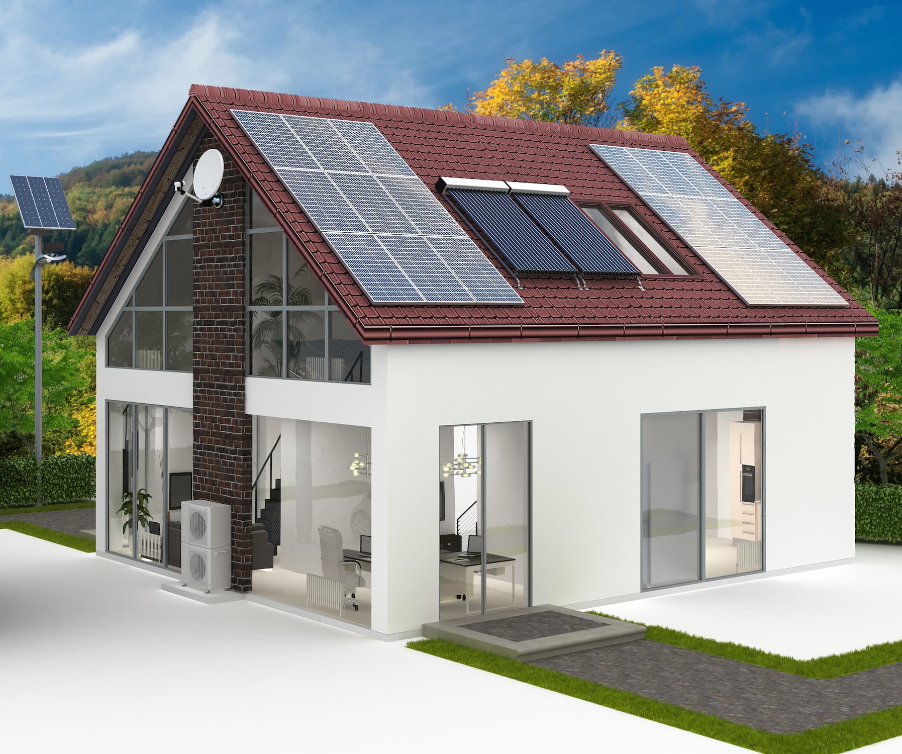 Combinaison panneaux solaires et pompe à chaleur | Energreen